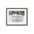 Picture of Dreaming of a White Christmas  _GroupedProduct_Rectangle_Landscape_Framed_Matted_
