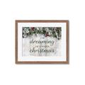 Picture of Dreaming of a White Christmas  _GroupedProduct_Rectangle_Landscape_Framed_Matted_