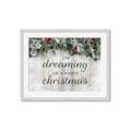 Picture of Dreaming of a White Christmas  _GroupedProduct_Rectangle_Landscape_Framed_Matted_