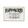 Picture of Dreaming of a White Christmas  _GroupedProduct_Rectangle_Landscape_Framed_Matted_