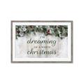 Picture of Dreaming of a White Christmas  _GroupedProduct_Rectangle_Landscape_Framed_Matted_