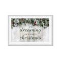 Picture of Dreaming of a White Christmas  _GroupedProduct_Rectangle_Landscape_Framed_Matted_