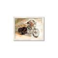 Picture of Motorbike I _GroupedProduct_Rectangle_Landscape_Framed_Matted_