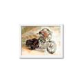 Picture of Motorbike I _GroupedProduct_Rectangle_Landscape_Framed_Matted_