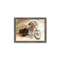 Picture of Motorbike I _GroupedProduct_Rectangle_Landscape_Framed_Matted_