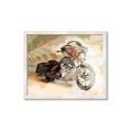 Picture of Motorbike I _GroupedProduct_Rectangle_Landscape_Framed_Matted_