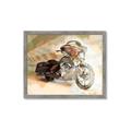 Picture of Motorbike I _GroupedProduct_Rectangle_Landscape_Framed_Matted_