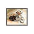 Picture of Motorbike I _GroupedProduct_Rectangle_Landscape_Framed_Matted_