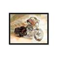 Picture of Motorbike I _GroupedProduct_Rectangle_Landscape_Framed_Matted_