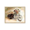 Picture of Motorbike I _GroupedProduct_Rectangle_Landscape_Framed_Matted_