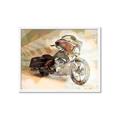 Picture of Motorbike I _GroupedProduct_Rectangle_Landscape_Framed_Matted_