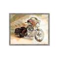 Picture of Motorbike I _GroupedProduct_Rectangle_Landscape_Framed_Matted_