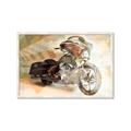 Picture of Motorbike I _GroupedProduct_Rectangle_Landscape_Framed_Matted_