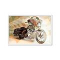 Picture of Motorbike I _GroupedProduct_Rectangle_Landscape_Framed_Matted_