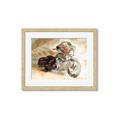 Picture of Motorbike I _GroupedProduct_Rectangle_Landscape_Framed_Matted_