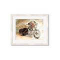 Picture of Motorbike I _GroupedProduct_Rectangle_Landscape_Framed_Matted_