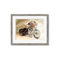 Picture of Motorbike I _GroupedProduct_Rectangle_Landscape_Framed_Matted_