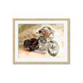 Picture of Motorbike I _GroupedProduct_Rectangle_Landscape_Framed_Matted_