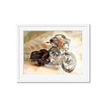 Picture of Motorbike I _GroupedProduct_Rectangle_Landscape_Framed_Matted_