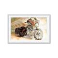 Picture of Motorbike I _GroupedProduct_Rectangle_Landscape_Framed_Matted_