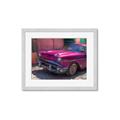 Picture of Cuban Cars V111 _GroupedProduct_Rectangle_Landscape_Framed_Matted_
