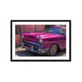 Picture of Cuban Cars V111 _GroupedProduct_Rectangle_Landscape_Framed_Matted_
