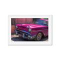 Picture of Cuban Cars V111 _GroupedProduct_Rectangle_Landscape_Framed_Matted_