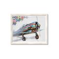 Picture of Flying in colour _GroupedProduct_Rectangle_Landscape_Framed_Matted_
