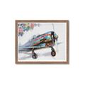 Picture of Flying in colour _GroupedProduct_Rectangle_Landscape_Framed_Matted_