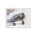 Picture of Flying in colour _GroupedProduct_Rectangle_Landscape_Framed_Matted_