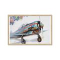 Picture of Flying in colour _GroupedProduct_Rectangle_Landscape_Framed_Matted_