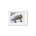 Picture of Flying in colour _GroupedProduct_Rectangle_Landscape_Framed_Matted_