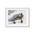 Picture of Flying in colour _GroupedProduct_Rectangle_Landscape_Framed_Matted_