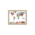 Picture of Collecting stamps  _GroupedProduct_Rectangle_Landscape_Framed_Matted_