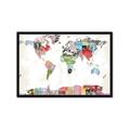 Picture of Collecting stamps  _GroupedProduct_Rectangle_Landscape_Framed_Matted_