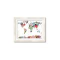 Picture of Collecting stamps  _GroupedProduct_Rectangle_Landscape_Framed_Matted_