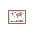 Picture of Collecting stamps  _GroupedProduct_Rectangle_Landscape_Framed_Matted_