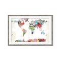 Picture of Collecting stamps  _GroupedProduct_Rectangle_Landscape_Framed_Matted_