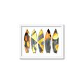 Picture of Colorful Surfboards _GroupedProduct_Rectangle_Landscape_Framed_Matted_