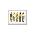 Picture of Colorful Surfboards _GroupedProduct_Rectangle_Landscape_Framed_Matted_