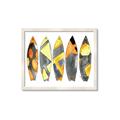 Picture of Colorful Surfboards _GroupedProduct_Rectangle_Landscape_Framed_Matted_