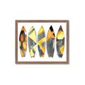 Picture of Colorful Surfboards _GroupedProduct_Rectangle_Landscape_Framed_Matted_