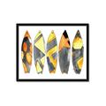 Picture of Colorful Surfboards _GroupedProduct_Rectangle_Landscape_Framed_Matted_