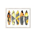 Picture of Colorful Surfboards _GroupedProduct_Rectangle_Landscape_Framed_Matted_