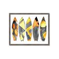 Picture of Colorful Surfboards _GroupedProduct_Rectangle_Landscape_Framed_Matted_