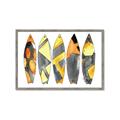 Picture of Colorful Surfboards _GroupedProduct_Rectangle_Landscape_Framed_Matted_
