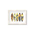 Picture of Colorful Surfboards _GroupedProduct_Rectangle_Landscape_Framed_Matted_