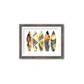 Picture of Colorful Surfboards _GroupedProduct_Rectangle_Landscape_Framed_Matted_