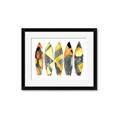 Picture of Colorful Surfboards _GroupedProduct_Rectangle_Landscape_Framed_Matted_