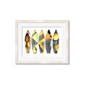 Picture of Colorful Surfboards _GroupedProduct_Rectangle_Landscape_Framed_Matted_